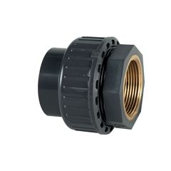 RUMFPLT - RACCORD UNION 3 PIÈCES MIXTE ÉCROU PVC